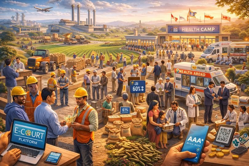 वर्ष 2025 उत्तर प्रदेश में श्रमिक कल्याण और रोजगार सृजन के लिए ऐतिहासिक रहा। मुख्यमंत्री Yogi Adityanath के नेतृत्व में श्रम एवं सेवायोजन विभाग ने ई-लेबर कोर्ट, रोजगार महाकुंभ, अंतरराष्ट्रीय प्लेसमेंट, ESI स्वास्थ्य नवाचार और निर्माण श्रमिकों के लिए नई योजनाएं लागू कीं। कारखानों के पंजीकरण में रिकॉर्ड वृद्धि और डिजिटल श्रम न्याय व्यवस्था ने श्रमिकों की सुरक्षा, स्वास्थ्य और रोजगार को नई मजबूती दी।