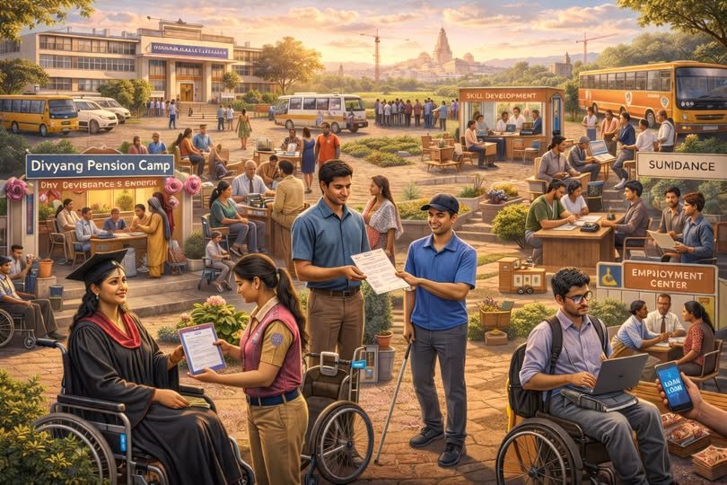 मुख्यमंत्री Yogi Adityanath के नेतृत्व में उत्तर प्रदेश सरकार दिव्यांगजन और पिछड़ा वर्ग के सशक्तीकरण को नई दिशा दे रही है। शिक्षा, छात्रवृत्ति, पेंशन, निःशुल्क परिवहन, कौशल विकास और रोजगार योजनाओं को पारदर्शी व समयबद्ध तरीके से लागू किया जा रहा है। दिव्यांग विश्वविद्यालयों को मजबूत करने, योजनाओं की सख्त मॉनिटरिंग और प्रतिभाओं को मंच देने से वंचित वर्ग आत्मनिर्भर और सम्मानपूर्ण जीवन की ओर बढ़ रहा है।