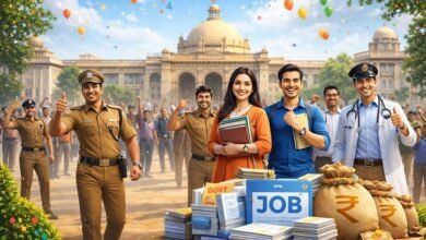 उत्तर प्रदेश की योगी सरकार वर्ष 2026 में प्रदेश के युवाओं को बड़ा रोजगार अवसर देने जा रही है। मुख्यमंत्री योगी आदित्यनाथ की अनुमति के बाद विभिन्न विभागों में डेढ़ लाख से अधिक सरकारी नौकरियों की प्रक्रिया तेज हो गई है। पुलिस और शिक्षा विभाग में सबसे ज्यादा भर्तियां होंगी, जबकि राजस्व, स्वास्थ्य, आवास विकास और कारागार विभाग में भी नियुक्तियां होंगी। पारदर्शी भर्ती व्यवस्था से युवाओं का सरकार पर भरोसा और मजबूत हुआ है।