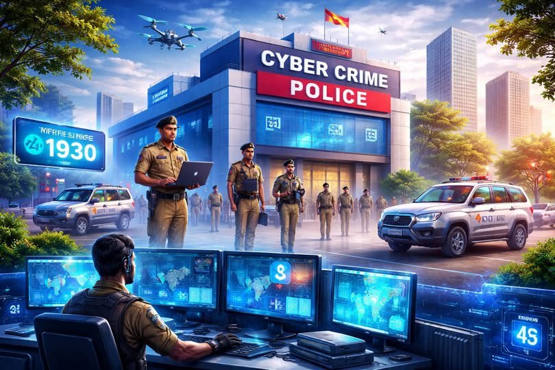 उत्तर प्रदेश में साइबर अपराध पर लगाम लगाने के लिए योगी सरकार ने मजबूत और तकनीकी रणनीति अपनाई है। 84,705 पुलिसकर्मियों को विशेष प्रशिक्षण दिया गया है। प्रदेश में 75 साइबर क्राइम थाने सक्रिय हैं, जबकि 1930 हेल्पलाइन और जन-जागरूकता कार्यक्रमों से आम नागरिकों की डिजिटल सुरक्षा को सशक्त बनाया जा रहा है।