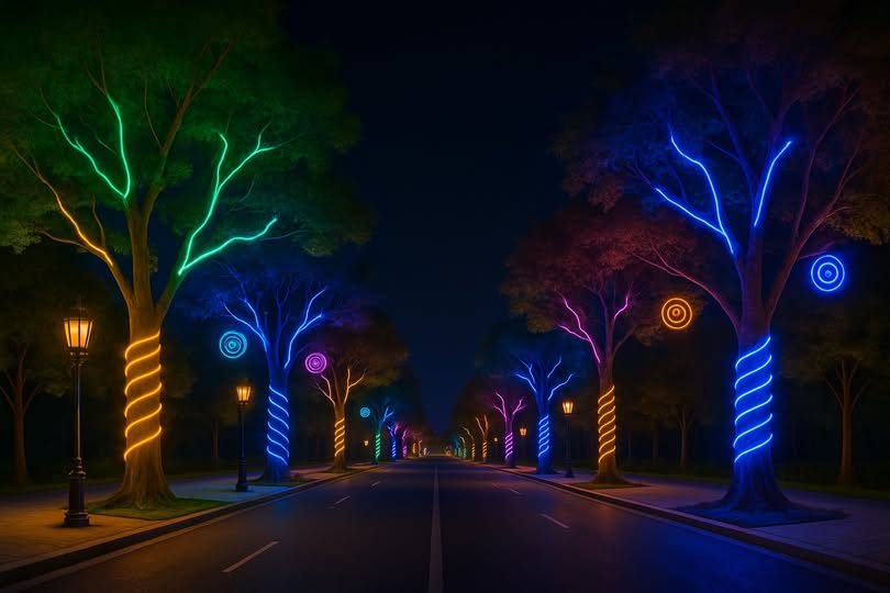 प्रयागराज में माघ मेला 2026 की तैयारियां जोर-शोर से चल रही हैं। त्रिवेणी तट पर आस्था का महासमागम भव्य रोशनी से सजे मार्गों के बीच आयोजित होगा। नगर निगम द्वारा शहर की प्रमुख सड़कों, गलियों, आरओबी व फ्लाईओवर को नियॉन और स्पाइरल लाइट्स से सजाया जा रहा है। 260 से अधिक वृक्षों को थीम आधारित लाइटिंग से नया रूप दिया गया है। 11 हजार से अधिक स्ट्रीट लाइट्स लगाई जा रही हैं, ताकि हर मार्ग श्रद्धालुओं के लिए आलोकित दिखाई दे।