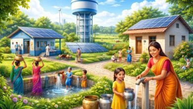 उत्तर प्रदेश ने जल जीवन मिशन के तहत ग्रामीण पेयजल व्यवस्था में नया कीर्तिमान स्थापित किया है। प्रदेश में 26,564 गांवों को ‘हर घर जल’ प्रमाणित किया जा चुका है और लगभग ढाई करोड़ ग्रामीण परिवारों को क्रियाशील नल कनेक्शन मिले हैं। सौर ऊर्जा आधारित योजनाओं से 80 प्रतिशत ग्रामीण पाइप पेयजल परियोजनाएं संचालित हो रही हैं, जिससे पर्यावरण संरक्षण, लागत में कमी और सतत विकास को बढ़ावा मिला है। इससे महिलाओं और बच्चों को भी पानी ढोने से बड़ी राहत मिली है।