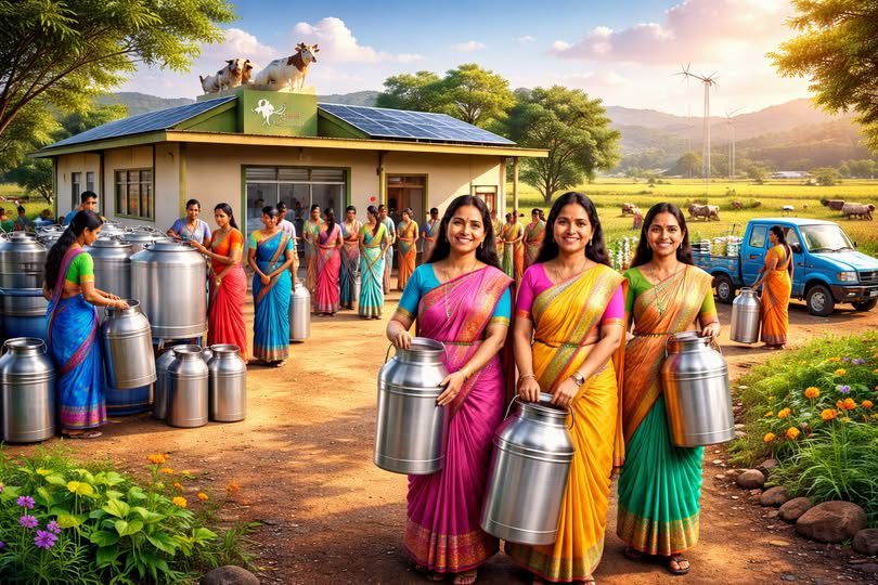 बुन्देलखण्ड में सीएम योगी आदित्यनाथ के नेतृत्व में डेयरी वैल्यू चेन ग्रामीण महिलाओं के आर्थिक सशक्तिकरण का मजबूत आधार बन रही है। चित्रकूट, झांसी, बांदा, हमीरपुर, जालौन, महोबा और ललितपुर में 86 हजार से अधिक महिलाएं दुग्ध व्यवसाय से जुड़कर आत्मनिर्भर बनी हैं। ‘बालिनी’ महिला प्रोड्यूसर कंपनी के माध्यम से दूध संग्रह, परीक्षण और डिजिटल भुगतान की व्यवस्था ने बिचौलियों की भूमिका खत्म कर महिलाओं की आय और रोजगार के अवसर बढ़ाए हैं।