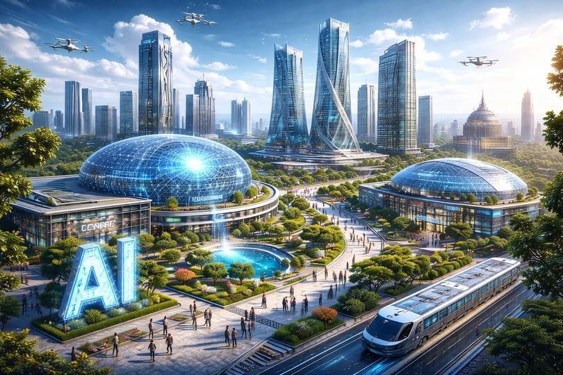 योगी आदित्यनाथ के नेतृत्व में उत्तर प्रदेश डिजिटल और तकनीकी शक्ति के रूप में उभर रहा है। लखनऊ में प्रस्तावित एआई सिटी प्रदेश को वैश्विक टेक मानचित्र पर स्थापित करने की दिशा में बड़ा कदम है। पीपीपी मॉडल पर विकसित यह सिटी रिसर्च, इनोवेशन और स्टार्टअप्स का केंद्र बनेगी। IIM Lucknow और IIIT Lucknow जैसे संस्थानों के सहयोग से यहां रोजगार, निवेश और टेक्नोलॉजी आधारित विकास को नई गति मिलेगी।