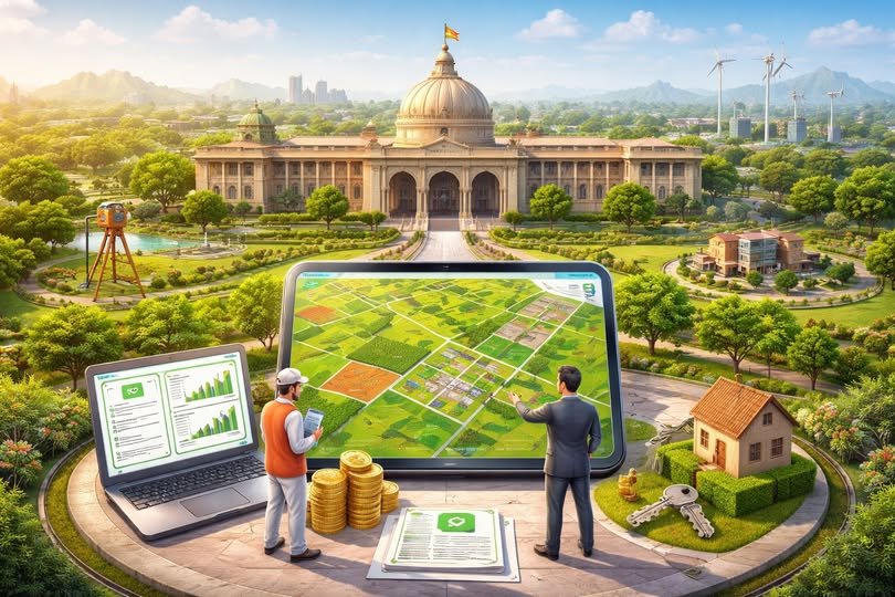 मुख्यमंत्री योगी आदित्यनाथ के नेतृत्व में उत्तर प्रदेश सरकार ने भूमि प्रशासन को सरल, पारदर्शी और डिजिटल बनाने की दिशा में बड़ा कदम उठाया है। धारा-34 के तहत नामांतरण और धारा-80 के तहत लैंड यूज चेंज की प्रक्रिया को एनआईसी के सॉफ्टवेयर से एकीकृत प्लेटफॉर्म पर लाया जा रहा है। इससे कागजी कार्रवाई घटेगी, समय बचेगा और किसानों व निवेशकों को बड़ी सुविधा मिलेगी।