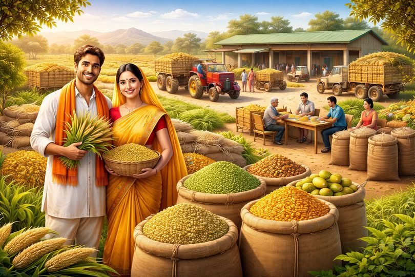 खरीफ विपणन वर्ष 2025-26 में उत्तर प्रदेश के ‘श्रीअन्न’ किसानों ने खुले बाजार के बजाय सरकारी खरीद को प्राथमिकता दी। मुख्यमंत्री योगी आदित्यनाथ की पारदर्शी नीतियों के चलते बाजरा, ज्वार और मक्का की खरीद में उल्लेखनीय वृद्धि हुई। इस वर्ष 2.70 लाख मीट्रिक टन से अधिक श्रीअन्न की खरीद कर किसानों को सैकड़ों करोड़ रुपये का भुगतान किया गया, जिससे उनकी आय और भरोसा दोनों मजबूत हुए।