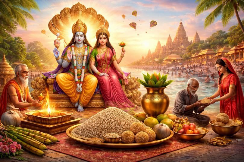 माघ मास के कृष्ण पक्ष की षटतिला एकादशी वर्ष 2026 में 14 जनवरी को मकर संक्रांति के साथ मनाई जाएगी। वाराणसी सहित पूरे देश में श्रद्धालु इस दिन व्रत, पूजा और तिल-दान करेंगे। धार्मिक मान्यताओं के अनुसार इस एकादशी पर तिल से जुड़े छह कर्म करने का विधान है, जिससे पापों का क्षय और पुण्य की प्राप्ति होती है। वैज्ञानिक दृष्टि से तिल को शीत ऋतु के लिए पोषक माना गया है, जबकि उपवास को शरीर और मन के संतुलन से जोड़ा जाता है। विशेषज्ञ इसे परंपरा और विज्ञान का समन्वय मानते हैं।