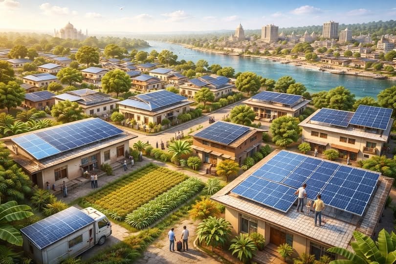 प्रधानमंत्री नरेंद्र मोदी की पीएम सूर्य घर योजना और मुख्यमंत्री योगी आदित्यनाथ के नेतृत्व में उत्तर प्रदेश ने रूफटॉप सोलर ऊर्जा में ऐतिहासिक उपलब्धि हासिल की है। 10 लाख से अधिक आवेदनों और 1,148 मेगावॉट सोलर क्षमता के साथ यूपी का मॉडल देश-विदेश में सराहा जा रहा है। इससे ऊर्जा स्वावलंबन, रोजगार और हरित अर्थव्यवस्था को मजबूती मिली है।