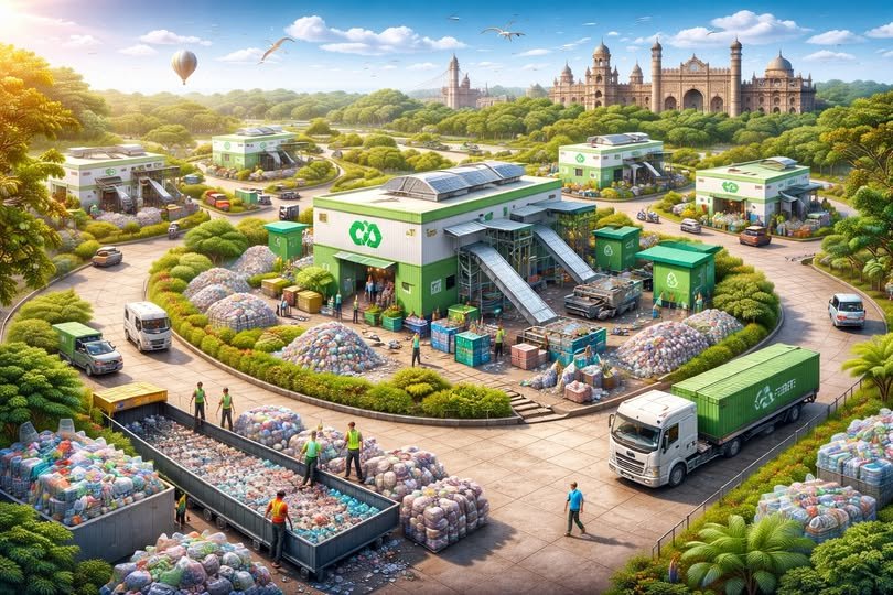 योगी आदित्यनाथ के विजन के अनुरूप उत्तर प्रदेश को प्लास्टिक कचरे से मुक्त बनाने के लिए मिशन क्लीन यूपी के तहत 282 प्लास्टिक वेस्ट मैनेजमेंट यूनिटों का नेटवर्क तैयार किया जा रहा है। इनमें से 103 यूनिट पूरी हो चुकी हैं और 132 निर्माणाधीन हैं। इन इकाइयों से प्लास्टिक कचरे का वैज्ञानिक निस्तारण होगा, पर्यावरण संरक्षण को बढ़ावा मिलेगा और स्थानीय स्तर पर रोजगार के नए अवसर सृजित होंगे।