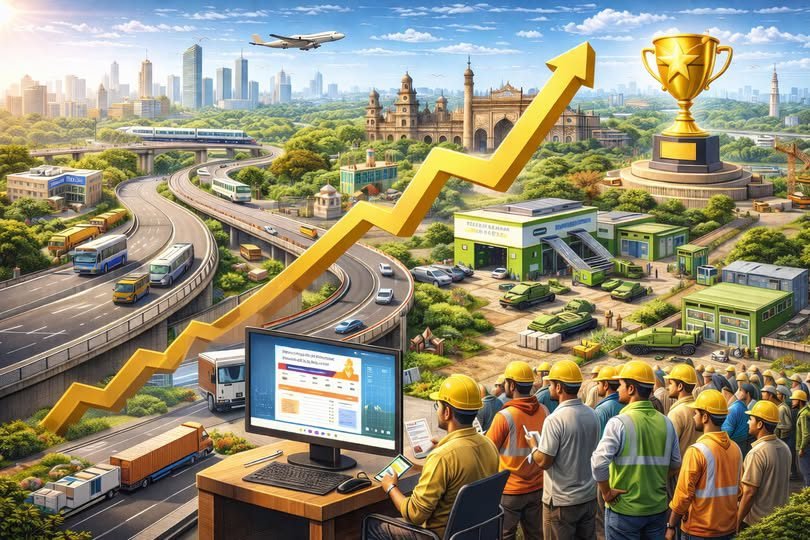 योगी आदित्यनाथ के नेतृत्व में उत्तर प्रदेश ने प्रशासनिक जटिलताओं को दूर कर ‘मिनिमम गवर्नमेंट-मैक्सिमम गवर्नेंस’ को व्यवहार में उतारा है। ईज ऑफ डूइंग बिजनेस, डिजिटल सिंगल विंडो सिस्टम ‘निवेश मित्र’, अनुपालन सरलीकरण और डी-रेगुलेशन सुधारों ने यूपी को निवेशकों के लिए भरोसेमंद राज्य बनाया। एक्सप्रेसवे, औद्योगिक कॉरिडोर और नई नीतियों से प्रदेश अब बॉटलनेक नहीं, बल्कि ब्रेकथ्रू स्टेट बन चुका है।