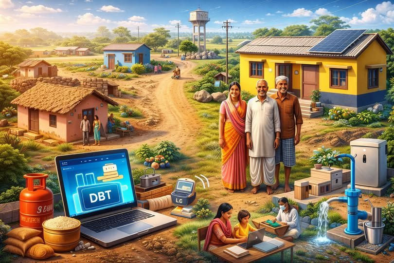 उत्तर प्रदेश में योगी आदित्यनाथ सरकार का ‘जीरो पावर्टी’ मिशन गरीबी उन्मूलन की दिशा में ठोस बदलाव ला रहा है। दो चरणों में चल रहे इस अभियान के तहत पात्र परिवारों को DBT, आवास, राशन, स्वास्थ्य, जल, बिजली और शिक्षा जैसी मूलभूत सुविधाओं से जोड़ा जा रहा है। घर-घर सत्यापन, महिला व शिक्षा सशक्तिकरण और मुख्यमंत्री हेल्पलाइन 1076 के फीडबैक से योजनाओं को जमीनी जरूरतों के अनुरूप प्रभावी बनाया जा रहा है।