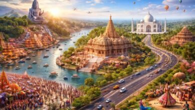 मुख्यमंत्री योगी आदित्यनाथ के नेतृत्व में उत्तर प्रदेश पर्यटन के क्षेत्र में नई ऊंचाइयों पर पहुंच गया है। पर्यटन नीति-2022, बेहतर कनेक्टिविटी और विश्वस्तरीय सुविधाओं से 2025 में प्रदेश में 137 करोड़ से अधिक घरेलू और 3.66 लाख विदेशी पर्यटक पहुंचे। महाकुंभ-2025, दीपोत्सव, देव दीपावली और सांस्कृतिक आयोजनों ने यूपी को वैश्विक पर्यटन केंद्र के रूप में स्थापित किया है।