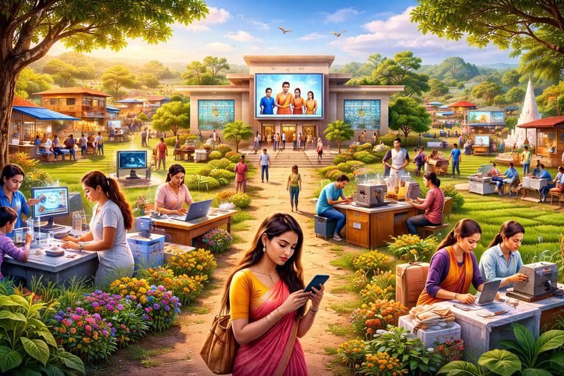 मुख्यमंत्री योगी आदित्यनाथ के नेतृत्व में उत्तर प्रदेश सरकार ने युवाओं को रोजगारोन्मुखी बनाने के लिए “कौशल दिशा” पोर्टल विकसित किया है। यह डिजिटल मंच ग्रामीण युवाओं और महिलाओं को घर बैठे कौशल प्रशिक्षण, ऑनलाइन मूल्यांकन और प्रमाणन की सुविधा देता है। आईटी, पर्यटन, स्वास्थ्य, इलेक्ट्रॉनिक्स सहित 10 प्रमुख सेक्टरों में निःशुल्क प्रशिक्षण से प्रदेश में आत्मनिर्भरता और रोजगार के नए अवसर सृजित होंगे।