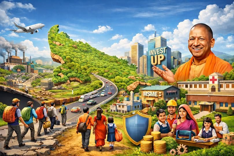 उत्तर प्रदेश, जो कभी रोजगार के लिए पलायन का प्रतीक था, आज योगी आदित्यनाथ के नेतृत्व में ‘परावर्तन’ का मॉडल बन चुका है। औद्योगिक निवेश, एमएसएमई विस्तार, एक्सप्रेसवे, फैक्ट्रियां और श्रमिक कल्याण योजनाओं ने घर के पास रोजगार को संभव बनाया है। बीते पौने नौ वर्षों में लाखों युवाओं और श्रमिकों को प्रदेश में ही रोजगार, सामाजिक सुरक्षा, शिक्षा और स्वास्थ्य की सुविधाएं मिली हैं, जिससे यूपी विकास और आत्मनिर्भरता की नई कहानी लिख रहा है।