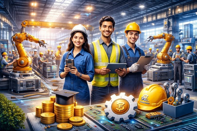 उत्तर प्रदेश में युवाओं के कौशल विकास को मजबूत करने के लिए अप्रेंटिसशिप योजनाओं का दायरा लगातार बढ़ाया जा रहा है। वर्ष 2025-26 में 83,277 युवाओं को उद्योगों और MSME इकाइयों में शिक्षुता प्रशिक्षण से जोड़ा गया है। सरकार का फोकस “सीखते हुए कमाने” पर है, जिससे युवाओं को व्यावहारिक अनुभव, आर्थिक सहयोग और रोजगारपरक कौशल मिल रहा है। इससे नियुक्ति की संभावनाएं कई गुना बढ़ी हैं।