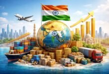 भारत का कुल निर्यात चालू वित्त वर्ष 2025-26 में 860 अरब डॉलर तक पहुंचने की उम्मीद है। वाणिज्य सचिव राजेश अग्रवाल ने कहा कि सेवा क्षेत्र निर्यात की मुख्य ताकत बना हुआ है और वस्तु निर्यात में भी सकारात्मक वृद्धि जारी है। अप्रैल-जनवरी अवधि में कुल निर्यात 720.76 अरब डॉलर रहा, जो पिछले वर्ष से 6.15 प्रतिशत अधिक है। इंजीनियरिंग, पेट्रोलियम, समुद्री उत्पाद और डेयरी निर्यात में उल्लेखनीय वृद्धि दर्ज की गई है, जिससे निर्यात को मजबूती मिली है।