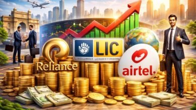 बीते सप्ताह सेंसेक्स में डेढ़ फीसदी की तेजी के बीच बीएसई की शीर्ष 10 कंपनियों में से सात के बाजार पूंजीकरण में 2.62 लाख करोड़ रुपये की बढ़ोतरी दर्ज की गई। रिलायंस इंडस्ट्रीज, एलआईसी और भारती एयरटेल को सबसे अधिक लाभ हुआ, जबकि टीसीएस और इंफोसिस को नुकसान झेलना पड़ा। भारत-अमेरिका व्यापार समझौते से उत्साहित एफपीआई निवेशकों ने फरवरी के पहले सप्ताह में 15,492 करोड़ रुपये का शुद्ध निवेश किया।