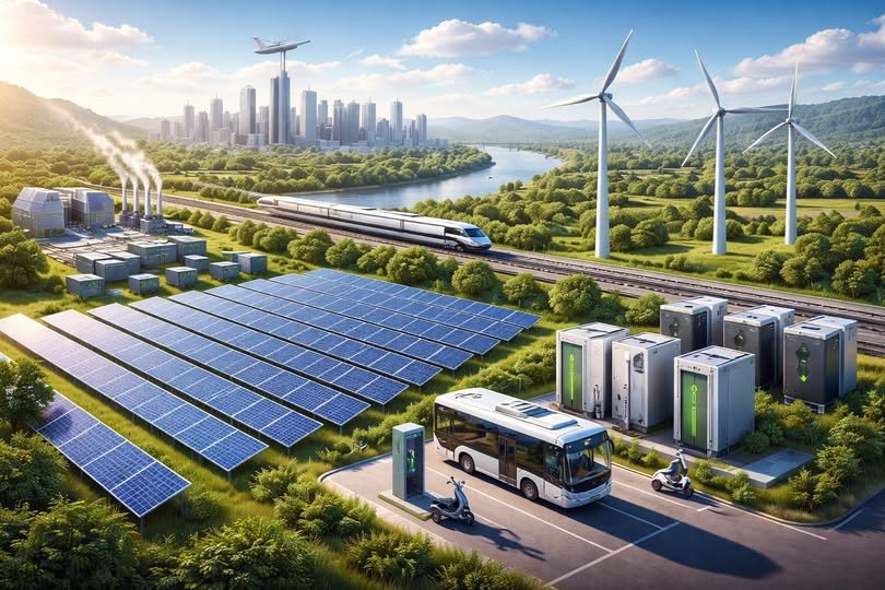 केंद्रीय बजट 2026 में सोलर, नवीकरणीय ऊर्जा और ई-मोबिलिटी से जुड़े कस्टम ड्यूटी में दी गई रियायतें उत्तर प्रदेश के लिए गेमचेंजर साबित हो सकती हैं। बैटरी स्टोरेज, सोलर ग्लास और क्रिटिकल मिनरल्स पर छूट से पीएम सूर्य घर योजना, सोलर मैन्युफैक्चरिंग और ईवी इकोसिस्टम को मजबूती मिलेगी। इससे बिजली सस्ती होगी, ग्रिड संतुलन बेहतर होगा और यूपी हरित अर्थव्यवस्था की दिशा में अग्रणी बन सकता है।