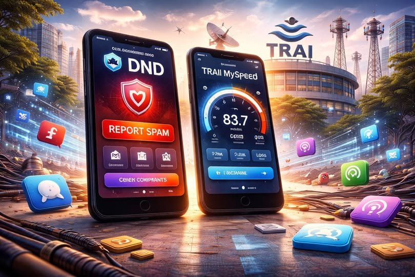 स्पैम कॉल और खराब नेटवर्क से जूझ रहे उपभोक्ताओं के लिए टीआरएआई ने डीएनडी और माईस्पीड ऐप के नए संस्करण जारी किए हैं। अब कम चरणों में शिकायत दर्ज होगी, ‘अपने प्रेषक को जानें’ फीचर से संदिग्ध संदेशों की पहचान आसान होगी और रियल-टाइम स्पीड टेस्ट से नेटवर्क प्रदर्शन की जांच संभव होगी। 2025 में डीएनडी ऐप से 17 लाख से अधिक शिकायतें दर्ज हुईं, जिससे नियामक कार्रवाई को मजबूती मिली।