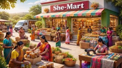 केंद्रीय बजट 2026-27 में ‘शी-मार्ट’ की घोषणा से उत्तर प्रदेश की ग्रामीण महिलाओं में नई उम्मीद जगी है। यह पहल महिलाओं को ऋण आधारित आजीविका से आगे बढ़ाकर उद्यमों की मालकिन बनाने की दिशा में अहम कदम है। इससे योगी आदित्यनाथ के तीन करोड़ महिलाओं को आत्मनिर्भर बनाने के विज़न को मजबूती मिलेगी और ग्रामीण अर्थव्यवस्था को नई गति मिलेगी।