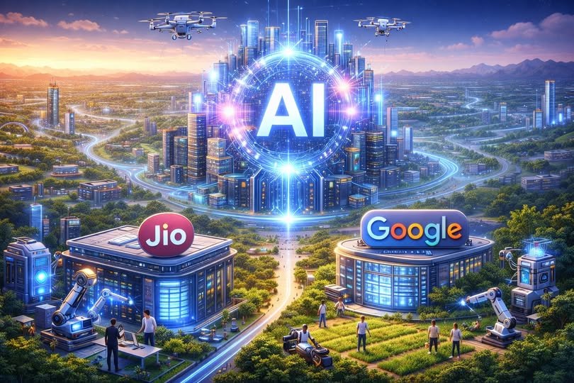रिलायंस इंडस्ट्रीज के चेयरमैन मुकेश अंबानी ने जियो नेटवर्क के जरिए कम लागत पर एआई सेवाएं उपलब्ध कराने और सात वर्षों में 10 लाख करोड़ रुपये निवेश की घोषणा की। वहीं, गूगल के सीईओ सुंदर पिचाई ने आंध्र प्रदेश के विशाखापत्तनम में 1.25 लाख करोड़ रुपये से एआई हब स्थापित करने का ऐलान किया। इन निवेशों से भारत में एआई ढांचा मजबूत होगा, रोजगार के अवसर बढ़ेंगे और शिक्षा, स्वास्थ्य व कृषि क्षेत्रों में एआई आधारित सेवाएं आम लोगों तक पहुंच सकेंगी।
