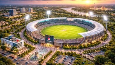 गोरखपुर में 30,000 दर्शकों की क्षमता वाला अंतरराष्ट्रीय क्रिकेट स्टेडियम बनाया जाएगा, जिसके लिए इंडियन ऑयल ₹60 करोड़ का सहयोग देगा। मुख्यमंत्री योगी आदित्यनाथ की उपस्थिति में MoU पर हस्ताक्षर हुए। अत्याधुनिक सुविधाओं से युक्त यह स्टेडियम अंतरराष्ट्रीय मैचों की मेजबानी के साथ युवा खिलाड़ियों को वैश्विक मंच देगा। परियोजना दिसंबर 2027 तक पूरी होगी। इससे खेल पर्यटन, निवेश और रोजगार के अवसर बढ़ेंगे तथा पूर्वी उत्तर प्रदेश को नई खेल पहचान मिलेगी।