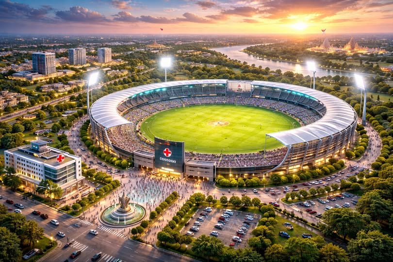 गोरखपुर में 30,000 दर्शकों की क्षमता वाला अंतरराष्ट्रीय क्रिकेट स्टेडियम बनाया जाएगा, जिसके लिए इंडियन ऑयल ₹60 करोड़ का सहयोग देगा। मुख्यमंत्री योगी आदित्यनाथ की उपस्थिति में MoU पर हस्ताक्षर हुए। अत्याधुनिक सुविधाओं से युक्त यह स्टेडियम अंतरराष्ट्रीय मैचों की मेजबानी के साथ युवा खिलाड़ियों को वैश्विक मंच देगा। परियोजना दिसंबर 2027 तक पूरी होगी। इससे खेल पर्यटन, निवेश और रोजगार के अवसर बढ़ेंगे तथा पूर्वी उत्तर प्रदेश को नई खेल पहचान मिलेगी।