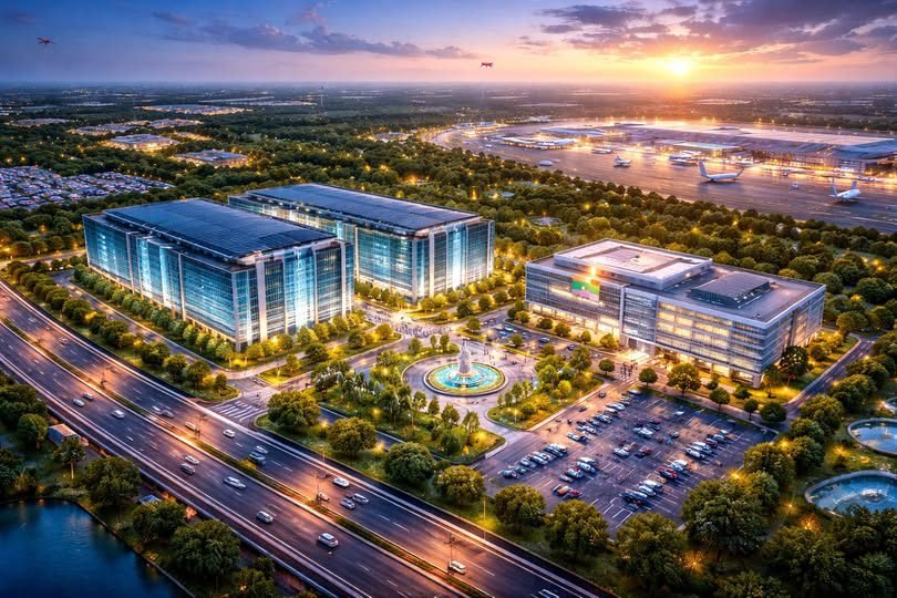 यमुना एक्सप्रेसवे औद्योगिक क्षेत्र में ₹400 करोड़ के निवेश से हाइपरस्केल डेटा सेंटर स्थापित होगा, जिसकी क्षमता 7000 सर्वर रैक होगी। यह AI, क्लाउड और डिजिटल सेवाओं को मजबूती देगा। साथ ही इटली की सिम्प्लास्ट कंपनी ₹70 करोड़ से विनिर्माण इकाई स्थापित करेगी। इन परियोजनाओं से रोजगार, विदेशी निवेश और औद्योगिक विकास को बढ़ावा मिलेगा। नोएडा इंटरनेशनल एयरपोर्ट और मजबूत फाइबर नेटवर्क से क्षेत्र डिजिटल और औद्योगिक हब के रूप में उभरेगा।