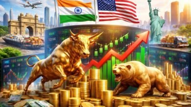 अमेरिका और भारत के बीच हुए अंतरिम व्यापार समझौते का असर आने वाले सप्ताह घरेलू शेयर बाजारों पर दिख सकता है। बीते सप्ताह सेंसेक्स और निफ्टी में मजबूत तेजी रही, जबकि आईटी शेयर दबाव में रहे। निवेशकों की नजर खुदरा महंगाई और वाहन बिक्री आंकड़ों पर रहेगी। जिंस बाजार में चावल, दाल और चीनी महंगे हुए, वहीं गेहूं नरम और खाद्य तेलों में उतार-चढ़ाव देखा गया।