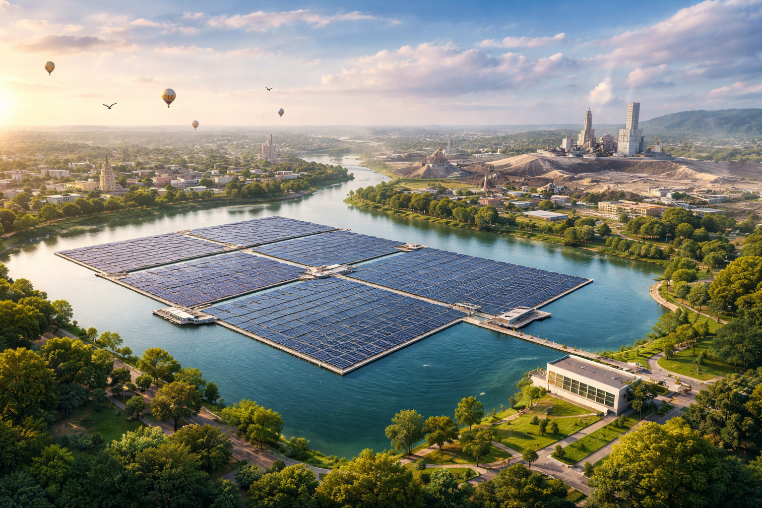 योगी आदित्यनाथ कैबिनेट ने गोरखपुर को सोलर सिटी बनाने की दिशा में बड़ा फैसला लिया है। चिलुआताल में 20 मेगावाट का फ्लोटिंग सोलर प्लांट स्थापित होगा, जिससे हरित ऊर्जा उत्पादन बढ़ेगा। साथ ही पछवारा साउथ कोल ब्लॉक परियोजना को मंजूरी दी गई है, जिससे बिजली उत्पादन लागत घटेगी और उपभोक्ताओं को सस्ती बिजली मिल सकेगी। यह पहल प्रदेश में स्वच्छ ऊर्जा, निवेश और रोजगार के नए अवसर सृजित करेगी।