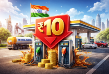 अंतरराष्ट्रीय बाजार में कच्चे तेल की कीमतों में उछाल के बीच केंद्र सरकार ने पेट्रोल और डीजल पर 10-10 रुपये प्रति लीटर उत्पाद शुल्क घटाने का ऐलान किया है। यह फैसला तुरंत प्रभाव से लागू हो गया है, जिससे उपभोक्ताओं को कीमत बढ़ने से राहत मिलेगी। सरकार के इस कदम से तेल कंपनियों पर बढ़ता दबाव भी कम होगा। साथ ही डीजल और विमान ईंधन के निर्यात पर शुल्क लगाकर घरेलू उपलब्धता सुनिश्चित करने की दिशा में भी महत्वपूर्ण कदम उठाया गया है।