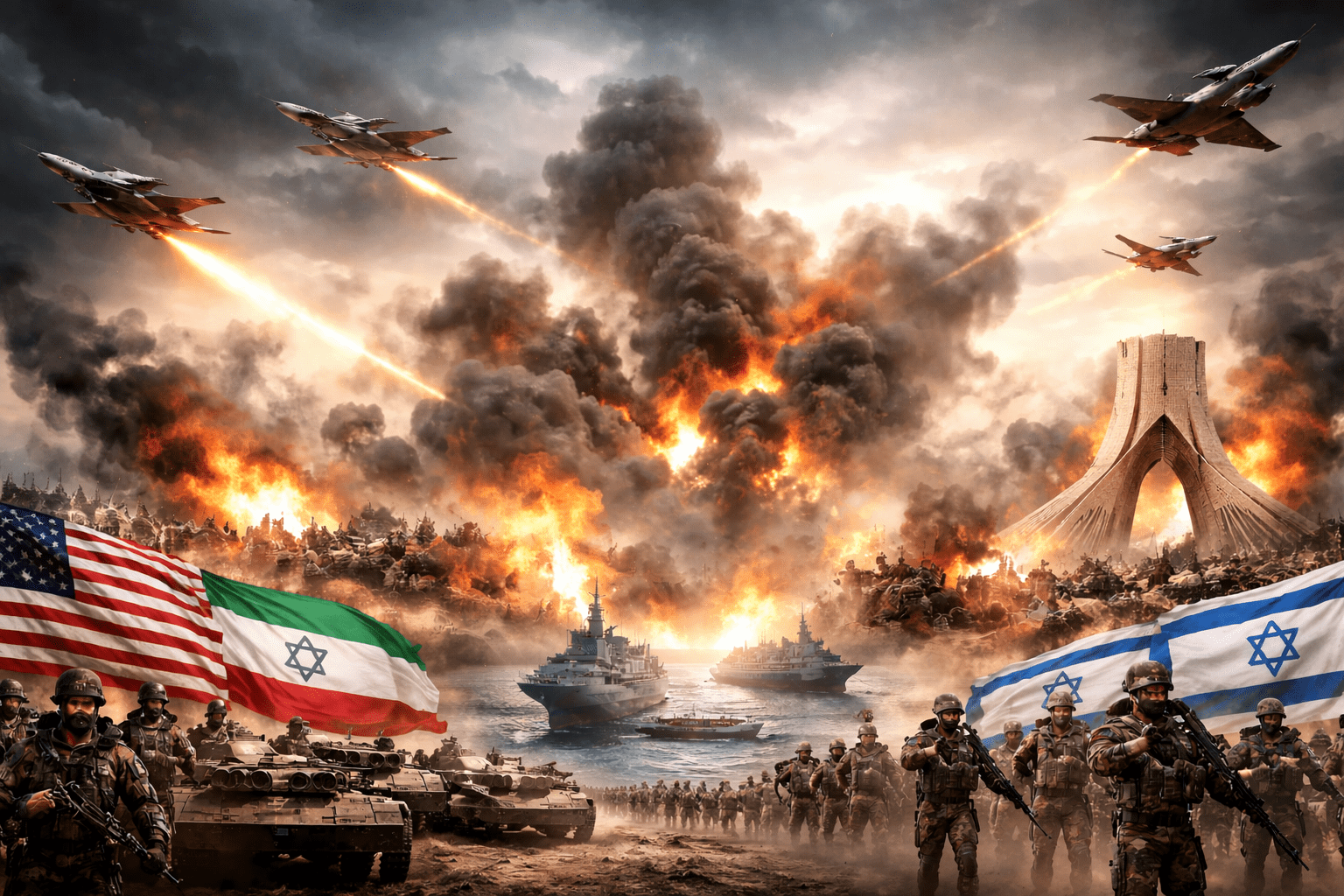 अमेरिका-इजरायल की संयुक्त सैन्य कार्रवाई में ईरान के सर्वोच्च नेता अयातुल्लाह अली खामेनेई की मौत के बाद पश्चिम एशिया में हालात विस्फोटक हो गए हैं। 1953 के तख्तापलट से लेकर 1979 की इस्लामी क्रांति और 2015 के परमाणु समझौते तक चली तनातनी अब खुले सैन्य टकराव में बदलती दिख रही है। परमाणु ठिकानों पर हमले, प्रतिबंध और कूटनीतिक वार्ता की विफलता ने दुनिया भर में चिंता बढ़ा दी है।