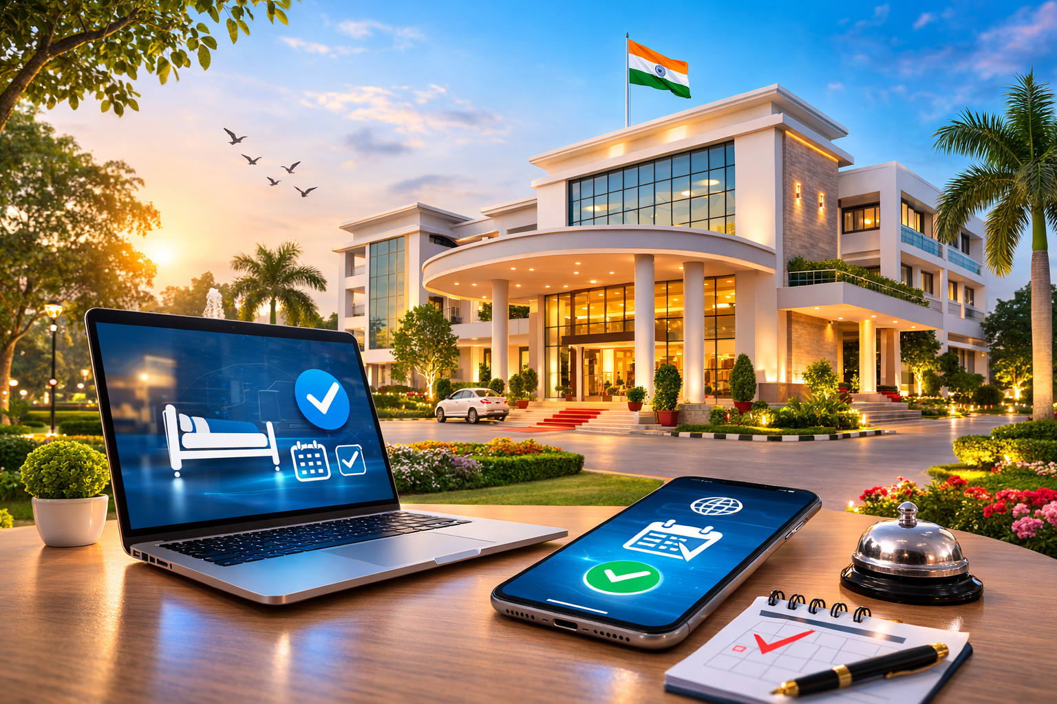 उत्तर प्रदेश सरकार ने लोक निर्माण विभाग के सर्किट हाउस और गेस्ट हाउस की बुकिंग प्रक्रिया को पूरी तरह ऑनलाइन कर दिया है। नई वेब-आधारित प्रणाली के जरिए 21 सर्किट हाउस और 334 गेस्ट हाउस में अब रियल टाइम रूम उपलब्धता देख कर ऑनलाइन बुकिंग की जा सकेगी। इससे पारदर्शिता बढ़ेगी, राजस्व की निगरानी आसान होगी और आम लोगों को भी ‘पहले आओ, पहले पाओ’ के आधार पर कमरा मिल सकेगा।