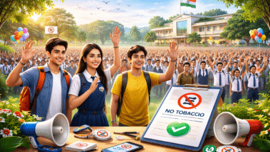 राष्ट्रीय तंबाकू नियंत्रण कार्यक्रम के अंतर्गत आयोजित ऑनलाइन ‘नो टोबैको प्लेज’ अभियान में उत्तर प्रदेश ने वर्ष 2025-26 में पूरे देश में पहला स्थान प्राप्त किया है। टोबैको फ्री यूथ कैंपेन 3.0 के तहत चलाए गए इस अभियान में युवाओं, स्कूलों और शिक्षण संस्थानों की बड़ी भागीदारी रही। लगातार दूसरे वर्ष मिली यह उपलब्धि तंबाकू मुक्त पीढ़ी के निर्माण की दिशा में महत्वपूर्ण कदम मानी जा रही है।