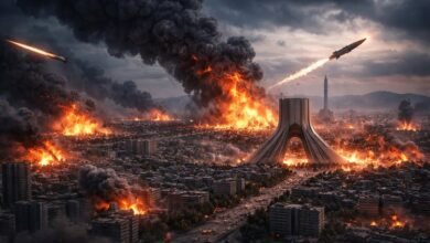 तेहरान पर अमेरिका-इज़राइल के संयुक्त हमले में ईरान के सर्वोच्च नेता अयातुल्ला अली खामेनेई की मौत की पुष्टि। ईरान में राष्ट्रीय शोक, आईआरजीसी में बदलाव, यूपी में हाई अलर्ट और एयर इंडिया ने 22 उड़ानें रद्द कीं। मध्य पूर्व में बढ़ा तनाव।