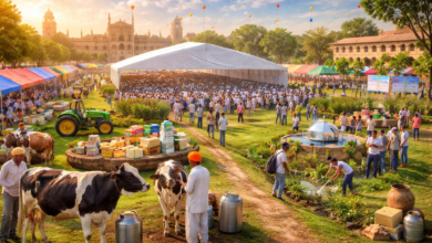 लखनऊ में 17-18 अप्रैल को दुग्ध स्वर्ण महोत्सव-2026 का आयोजन होगा, जिसमें 10 हजार से अधिक पशुपालक, निवेशक और विशेषज्ञ शामिल होंगे। इस दौरान नवाचार, निवेश और डेयरी तकनीक पर चर्चा के साथ उत्कृष्ट पशुपालकों को सम्मानित किया जाएगा। वहीं, 16 से 30 अप्रैल तक ‘जल पखवाड़ा’ के तहत प्रदेश के सभी स्कूलों में जल संरक्षण को लेकर जागरूकता अभियान चलाया जाएगा। प्रतियोगिताओं, जल शपथ और जनभागीदारी के माध्यम से इसे जन आंदोलन बनाने का प्रयास किया जा रहा है।