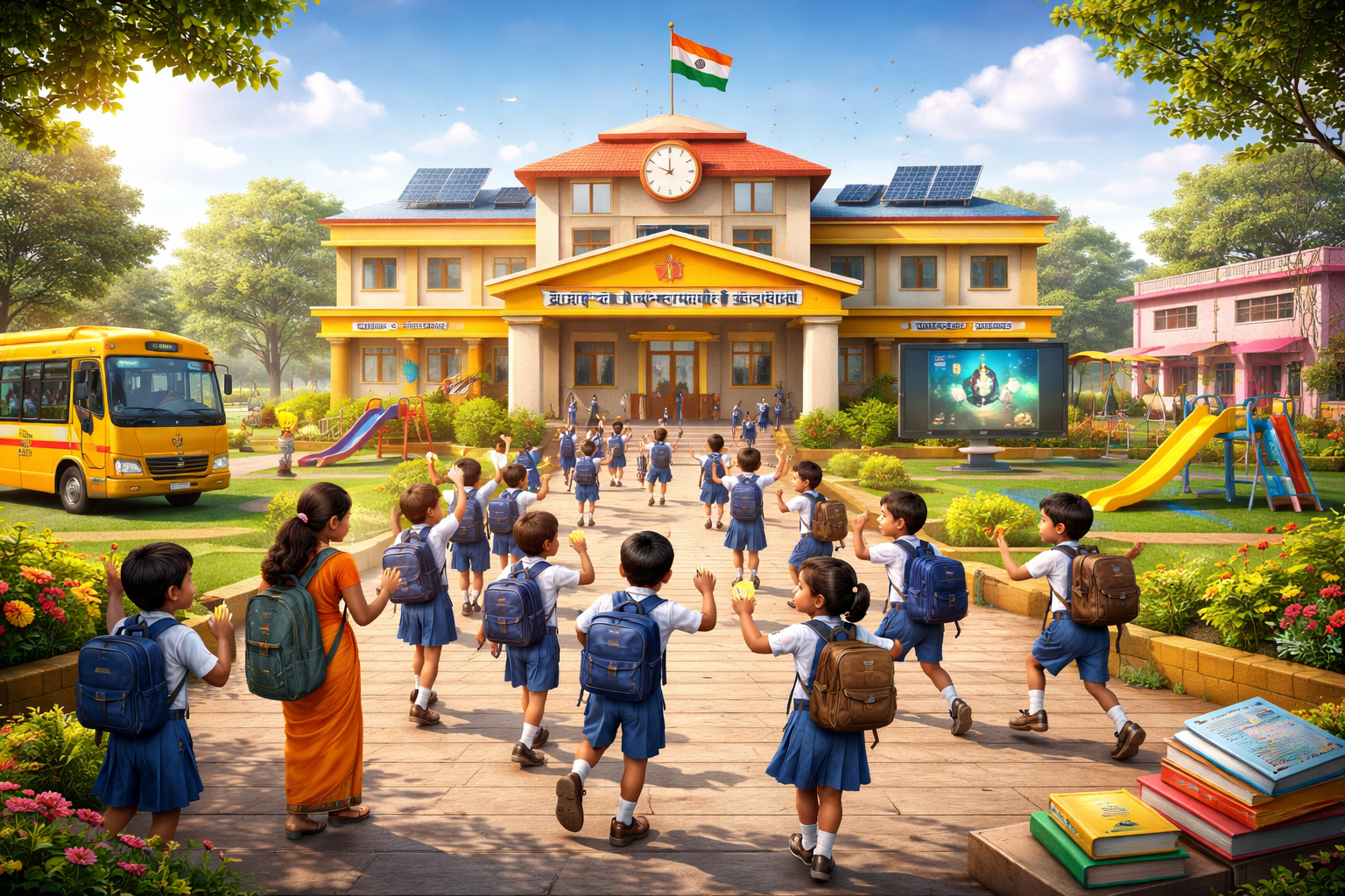 उत्तर प्रदेश में मुख्यमंत्री योगी आदित्यनाथ के नेतृत्व में बेसिक शिक्षा विभाग ने पिछले नौ वर्षों में ऐतिहासिक बदलाव दर्ज किए हैं। स्कूल चलो अभियान से नामांकन में रिकॉर्ड वृद्धि हुई है और लाखों आउट ऑफ स्कूल बच्चों को शिक्षा से जोड़ा गया है। ऑपरेशन कायाकल्प से विद्यालयों में आधुनिक सुविधाएं बढ़ी हैं, जबकि डिजिटल शिक्षा, स्मार्ट क्लास और शिक्षक प्रशिक्षण ने गुणवत्ता को मजबूत किया है। यह परिवर्तन प्रदेश की शिक्षा व्यवस्था को नई दिशा देने वाला साबित हो रहा है।