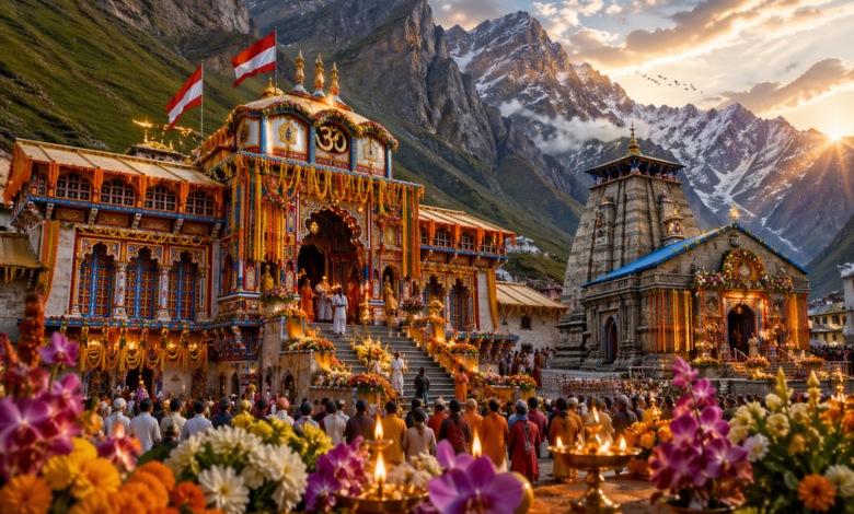 श्री बदरीनाथ धाम और तुंगनाथ मंदिर के कपाट विधिवत पूजा-अर्चना के साथ श्रद्धालुओं के लिए खोल दिए गए। मुख्यमंत्री पुष्कर सिंह धामी ने प्रधानमंत्री नरेन्द्र मोदी की ओर से प्रथम पूजा की। धामों में भव्य सजावट और श्रद्धालुओं की भारी भीड़ देखने को मिली। इसके साथ ही उत्तराखंड में चारधाम यात्रा का शुभारंभ हो गया।