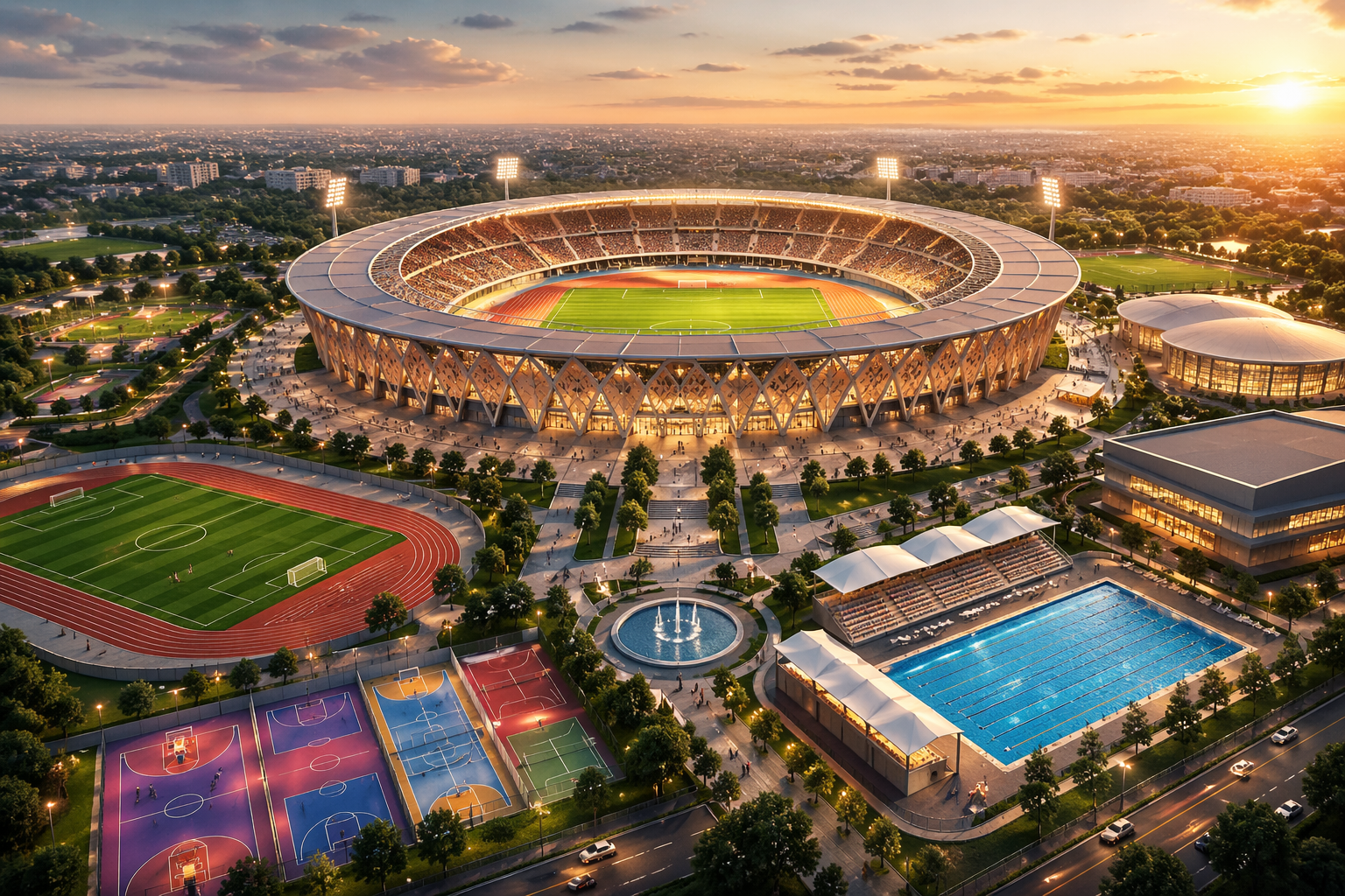 योगी आदित्यनाथ के नेतृत्व में उत्तर प्रदेश में खेल अवसंरचना को मजबूती देने के लिए 5 नए स्पोर्ट्स स्टेडियमों का निर्माण तेजी से जारी है। गाजीपुर में स्टेडियम लगभग पूरा हो चुका है, जबकि हापुड़, संभल और शामली में कार्य प्रगति पर है। चंदौली में टेंडर प्रक्रिया चल रही है। इन स्टेडियमों में आधुनिक सुविधाएं विकसित की जाएंगी, जिससे खिलाड़ियों को अपने ही जिले में प्रशिक्षण और बेहतर अवसर मिल सकेंगे।