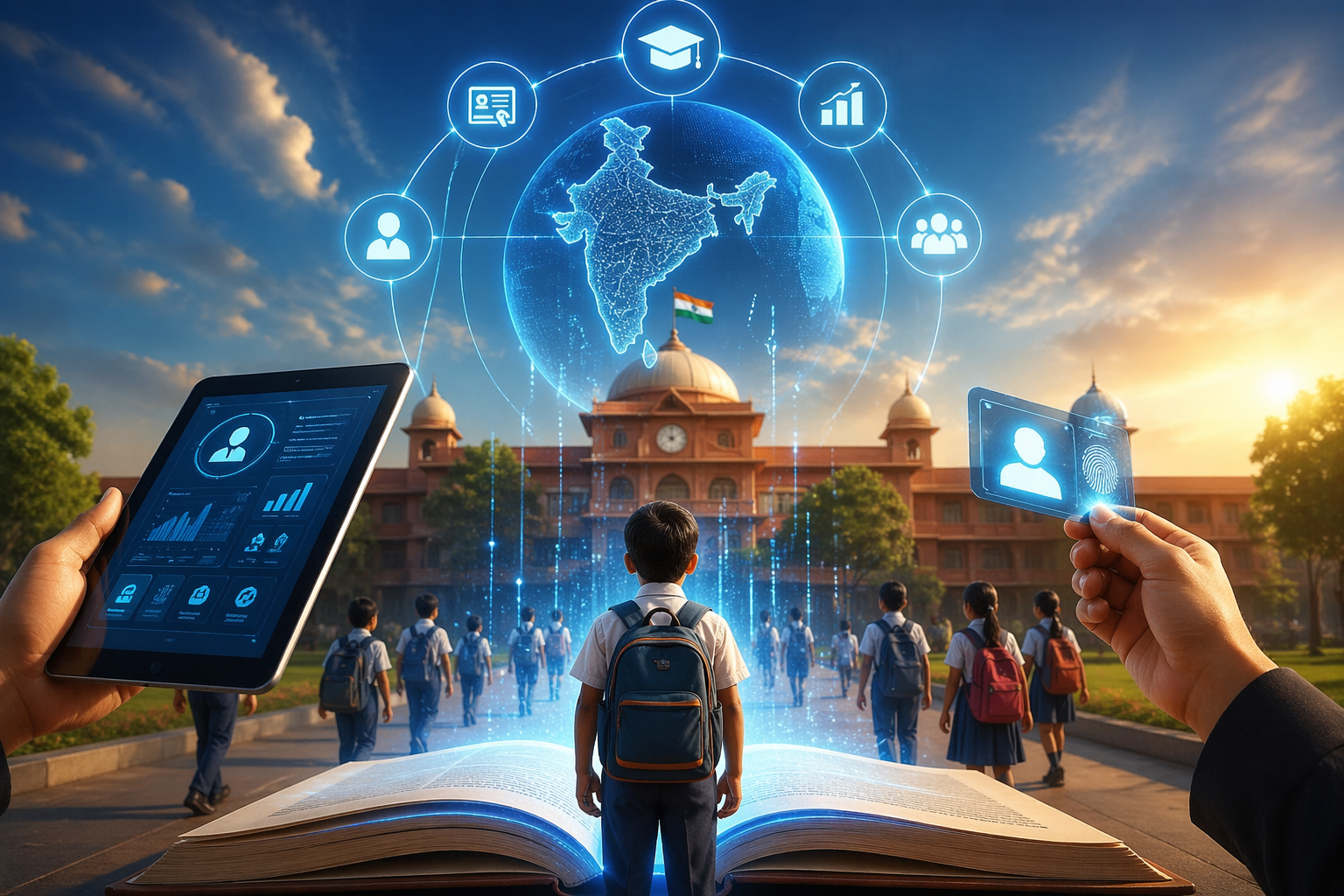 लखनऊ में योगी सरकार ने APAAR+ मिशन के तहत शिक्षा व्यवस्था को पूरी तरह डिजिटल बनाने की दिशा में बड़ा कदम उठाया है। हर छात्र को यूनिक आईडी देकर उसकी उपस्थिति, प्रगति और शैक्षणिक रिकॉर्ड को एक प्लेटफॉर्म पर सुरक्षित किया जा रहा है। 4.24 करोड़ छात्रों को जोड़ने के लक्ष्य में 63 प्रतिशत सफलता मिल चुकी है। इससे ड्रॉपआउट रोकने, पारदर्शिता बढ़ाने और नीति निर्माण को मजबूत आधार मिलेगा। यह पहल शिक्षा को ट्रैक योग्य और प्रभावी बना रही है।