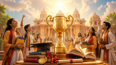 उत्तर प्रदेश में संस्कृत शिक्षा को नई दिशा देते हुए वर्ष 2026 के संस्कृत बोर्ड परीक्षाफल में शानदार सफलता दर्ज की गई। पूर्व मध्यमा, उत्तर मध्यमा प्रथम एवं द्वितीय में 94 से 96 प्रतिशत तक परिणाम रहे। कन्नौज के सुजीत कुमार और प्रतापगढ़ के रजनीश यादव ने शीर्ष स्थान हासिल किया। पारदर्शी परीक्षा प्रणाली, सीसीटीवी निगरानी और डिजिटल ट्रैकिंग के चलते परीक्षा की विश्वसनीयता बढ़ी है। बालिकाओं ने सभी वर्गों में बेहतर प्रदर्शन कर अपनी प्रतिभा का उत्कृष्ट परिचय दिया।