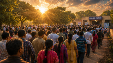 पश्चिम बंगाल विधानसभा चुनाव के पहले चरण में 92% से अधिक रिकॉर्ड मतदान दर्ज हुआ, जिसे राजनीतिक दल अपने पक्ष में बता रहे हैं, लेकिन विश्लेषण इससे कहीं अधिक जटिल तस्वीर पेश करता है। मतदाता सूची से लाखों नाम हटने के कारण कुल मतदाताओं की संख्या कम हुई, जिससे प्रतिशत बढ़ा दिखा। वहीं कई क्षेत्रों में ‘प्रतिशोध वोटिंग’ और प्रवासी श्रमिकों की वापसी ने भी मतदान बढ़ाया। सीमावर्ती जिलों में सबसे अधिक मतदान दर्ज हुआ। इस बीच, उच्चतम न्यायालय ने शांतिपूर्ण मतदान पर संतोष जताते हुए इसे लोकतंत्र के लिए सकारात्मक संकेत बताया, हालांकि नाम हटाने से जुड़ी अपीलों पर धीमी सुनवाई चिंता का विषय बनी हुई है।