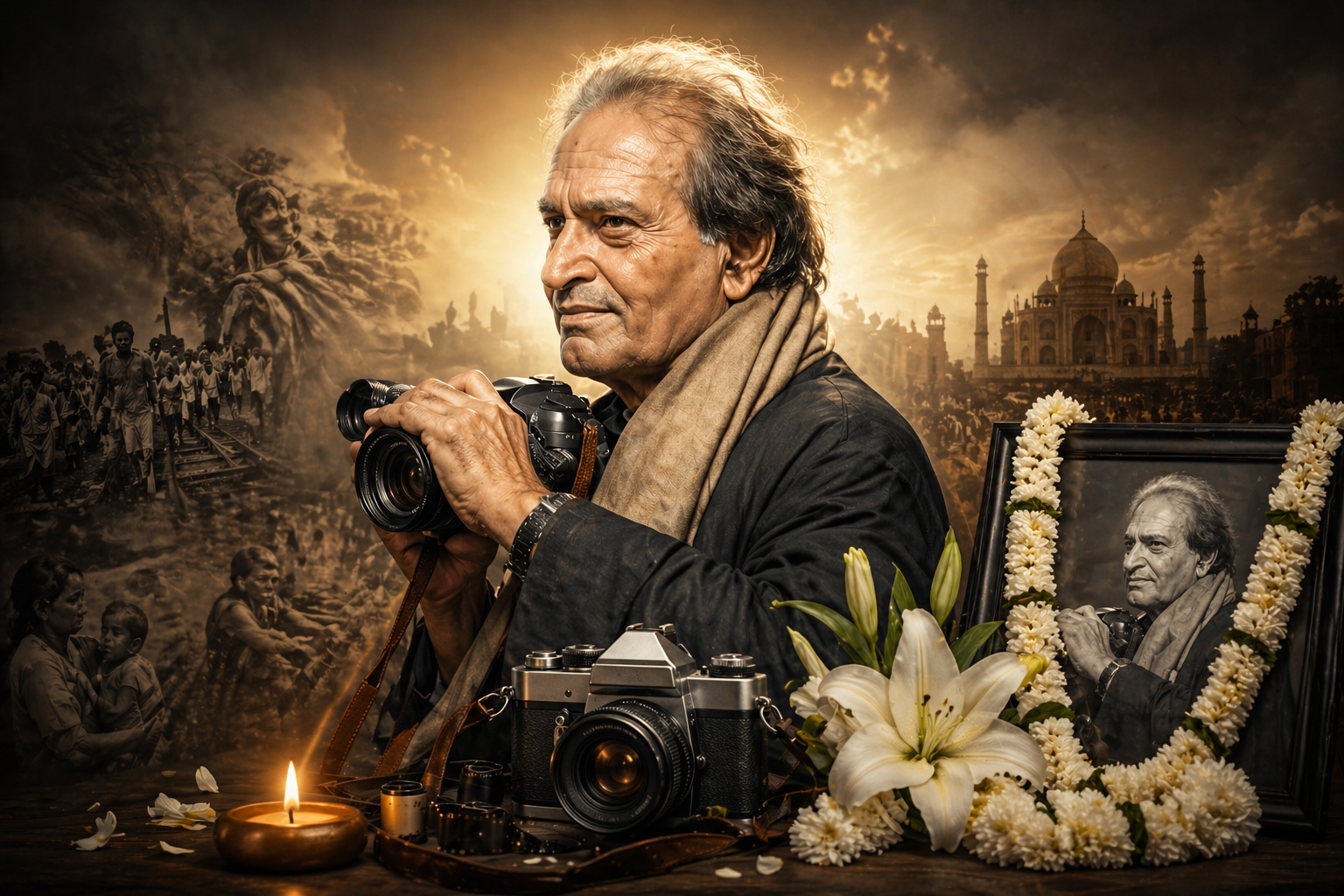 भारत के प्रख्यात फोटोग्राफर रघु राय का 83 वर्ष की उम्र में निधन हो गया। उन्होंने भोपाल गैस त्रासदी जैसी ऐतिहासिक घटनाओं को अपने कैमरे में कैद कर वैश्विक पहचान बनाई। इंदिरा गांधी और मदर टेरेसा जैसे महान व्यक्तित्वों की उनकी तस्वीरें आज भी ऐतिहासिक दस्तावेज मानी जाती हैं। प्रधानमंत्री नरेन्द्र मोदी ने उनके निधन पर शोक व्यक्त किया।