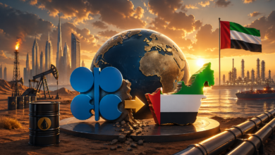 OPEC से लगभग 60 वर्षों बाद United Arab Emirates के अलग होने के फैसले ने वैश्विक ऊर्जा बाजार में नई हलचल पैदा कर दी है। पश्चिम एशिया संकट के बीच लिया गया यह निर्णय तेल उत्पादन और व्यापार नीति में बड़े बदलाव का संकेत है। इससे ओपेक की आपूर्ति नियंत्रण क्षमता कमजोर हो सकती है और कीमतों में उतार-चढ़ाव बढ़ने की आशंका है। यूएई अब उत्पादन बढ़ाने और वैकल्पिक मुद्रा में व्यापार करने की दिशा में आगे बढ़ेगा।