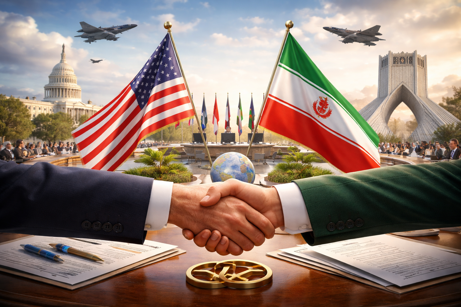 अमेरिका और ईरान के बीच दो सप्ताह के युद्धविराम पर सहमति बन गई है, जिसे वैश्विक शांति की दिशा में अहम कदम माना जा रहा है। अमेरिकी राष्ट्रपति डोनाल्ड ट्रंप ने इसे निर्णायक शांति समझौते की शुरुआत बताया, वहीं ईरान ने इसे अपनी कूटनीतिक जीत कहा। पाकिस्तान की मध्यस्थता से हुए इस समझौते के तहत होर्मुज जलडमरूमध्य को खोलने और जहाजों की सुरक्षा सुनिश्चित करने पर सहमति बनी है। इस्लामाबाद में 10 अप्रैल से वार्ता शुरू होगी।