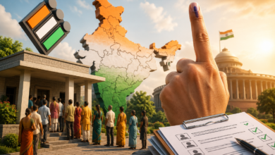 नयी दिल्ली में चुनाव आयोग ने विशेष गहन पुनरीक्षण (एसआईआर) के तीसरे चरण की घोषणा करते हुए बताया कि 16 राज्यों और 3 केंद्रशासित प्रदेशों में घर-घर मतदाता सत्यापन अभियान चलाया जाएगा। इस दौरान 3.94 लाख बीएलओ करीब 36.73 करोड़ मतदाताओं तक पहुंचेंगे। राजनीतिक दलों के 3.42 लाख बीएलए भी सहयोग करेंगे। आयोग के अनुसार यह अभियान पारदर्शिता और मतदाता सूची की शुद्धता सुनिश्चित करने के उद्देश्य से चरणबद्ध तरीके से संचालित किया जाएगा।