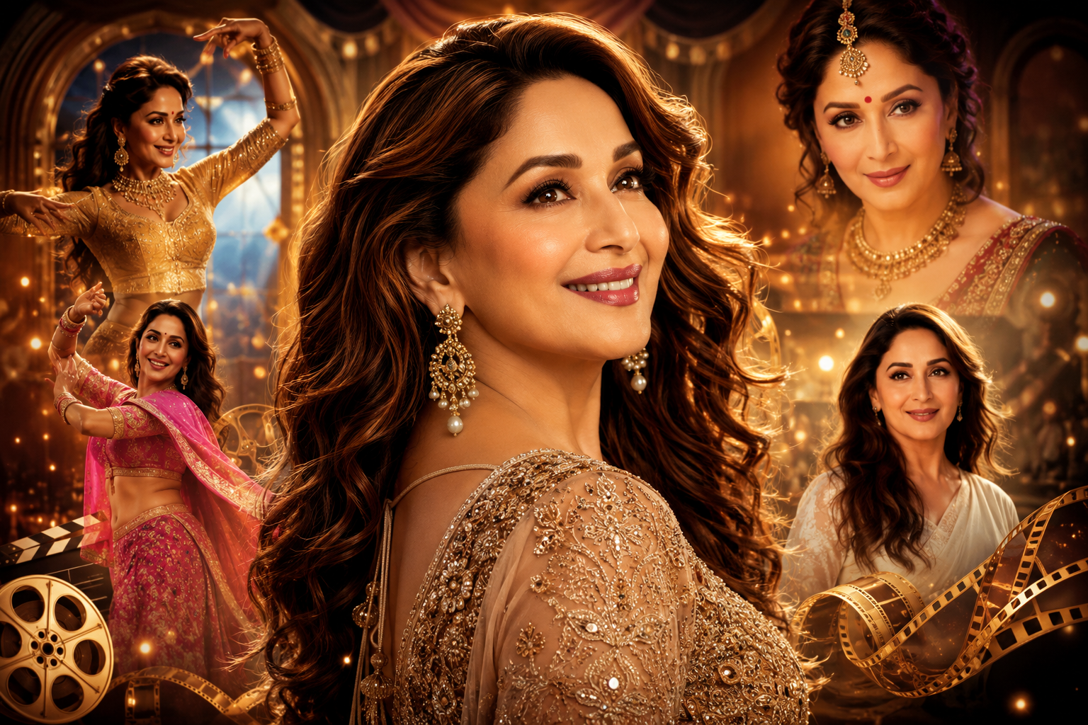 Madhuri Dixit आज 58 वर्ष की हो गईं। मुंबई में जन्मीं माधुरी ने ‘अबोध’ से करियर शुरू किया, लेकिन ‘तेजाब’ के सुपरहिट गीत ‘एक दो तीन’ ने उन्हें रातोंरात स्टार बना दिया। ‘दिल’, ‘बेटा’, ‘हम आपके हैं कौन’ और ‘देवदास’ जैसी फिल्मों से उन्होंने बॉलीवुड में अलग पहचान बनाई। कथक नृत्य, शानदार अभिनय और दिलकश मुस्कान के दम पर माधुरी आज भी करोड़ों प्रशंसकों के दिलों पर राज कर रही हैं।