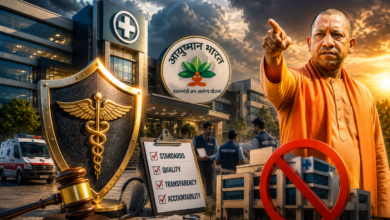 उत्तर प्रदेश में योगी सरकार ने आयुष्मान भारत योजना के तहत स्वास्थ्य सेवाओं की गुणवत्ता सुनिश्चित करने के लिए बड़ी कार्रवाई की है। निर्धारित मानकों का पालन न करने वाले करीब 200 निजी अस्पतालों पर शिकंजा कसते हुए 100 अस्पतालों का भुगतान रोक दिया गया, जबकि 100 को निलंबित कर दिया गया। सरकार ने अस्पतालों के सत्यापन, डिजिटल हेल्थ रिकॉर्ड, एचएमआईएस और एनएबीएच प्रमाणन को अनिवार्य बनाते हुए पारदर्शी और जवाबदेह स्वास्थ्य व्यवस्था को मजबूत करने की दिशा में सख्त कदम उठाए हैं।