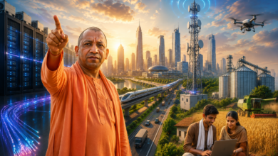 मुख्यमंत्री योगी आदित्यनाथ ने यूपी डाटा सेंटर क्लस्टर, प्रोजेक्ट गंगा और गेहूं प्रसंस्करण योजनाओं की समीक्षा करते हुए उत्तर प्रदेश को भविष्य की डिजिटल और एआई अर्थव्यवस्था का सबसे बड़ा केंद्र बनाने का रोडमैप पेश किया। सरकार लखनऊ को “AI सिटी” के रूप में विकसित करेगी, जबकि गांवों तक हाई-स्पीड इंटरनेट पहुंचाकर डिजिटल रोजगार और उद्यमिता को बढ़ावा दिया जाएगा। इस योजना से लाखों युवाओं के लिए रोजगार और नए अवसर पैदा होने की उम्मीद है।