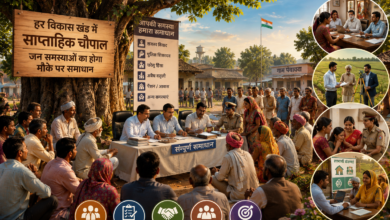 मुख्यमंत्री योगी आदित्यनाथ ने प्रदेश के प्रत्येक विकास खंड में साप्ताहिक चौपाल लगाने का निर्देश दिया है। इन चौपालों में राजस्व वाद, घरेलू हिंसा, अवैध वसूली और पुलिस शिकायतों सहित आमजन की समस्याओं का त्वरित समाधान किया जाएगा। मुख्यमंत्री ने गंगा दशहरा और बकरीद को लेकर सुरक्षा, स्वच्छता और कानून-व्यवस्था के कड़े निर्देश भी दिए। अवैध खनन, भू-माफियाओं और बिना नम्बर प्लेट वाहनों के खिलाफ सख्त कार्रवाई करने को कहा गया है।
